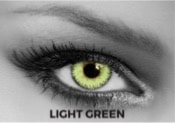Lentilles de contact Soleko Queen's Trilogy Light Green avec correction -4,50 - 1 mois