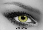 Lentilles de contact multifocales Soleko Queen's Solitaire Yellow - 3 mois
