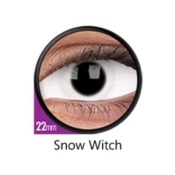 ColourVUE® Snow Witch 6 mois - Lentilles Sclera 22 mm