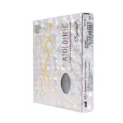 Adore® Crystal White 3 mois - Lentilles Gris Noisette
