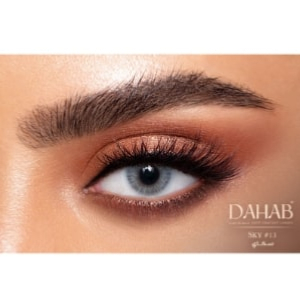 Dahab® Gold Sky 6 mois - Lentilles Bleues